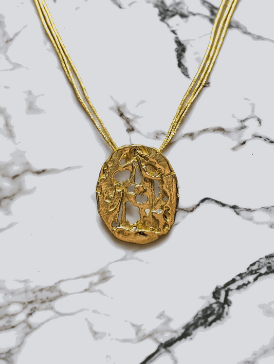 18K Golden Void Pendant - YuuJewels