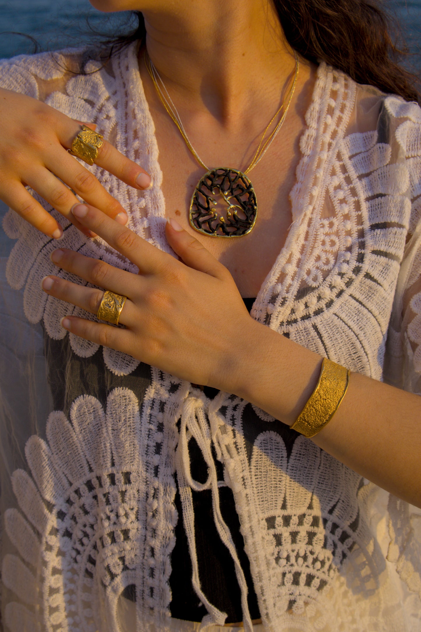 18K Terra Viva Ring Gift for Her - YuuJewels