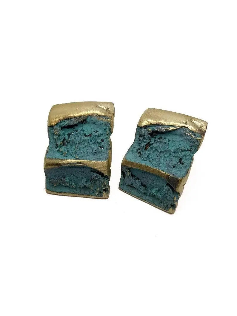 Different-Texturized-Earrings-3-Color-Options-YuuJewels-6507 - YuuJewels