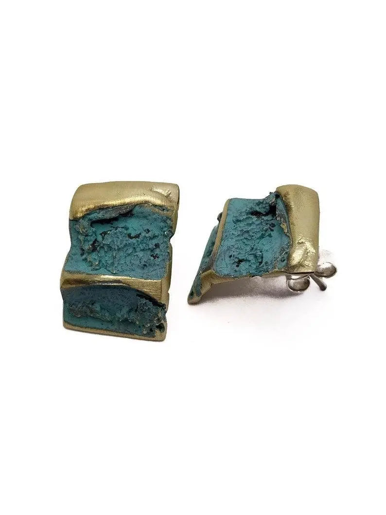 Different-Texturized-Earrings-3-Color-Options-YuuJewels-8 - YuuJewels