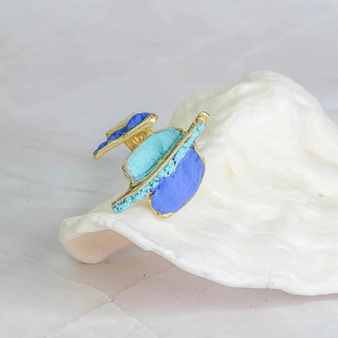 Gaudi-Inspired-Ring-100-Adjustable-4-Color-Options-YuuJewels-6033 - YuuJewels