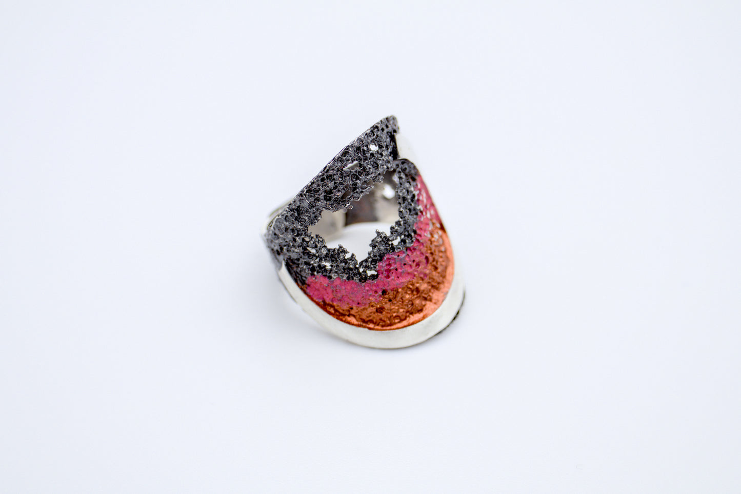 Ocean Ember 925 Ring - YuuJewels