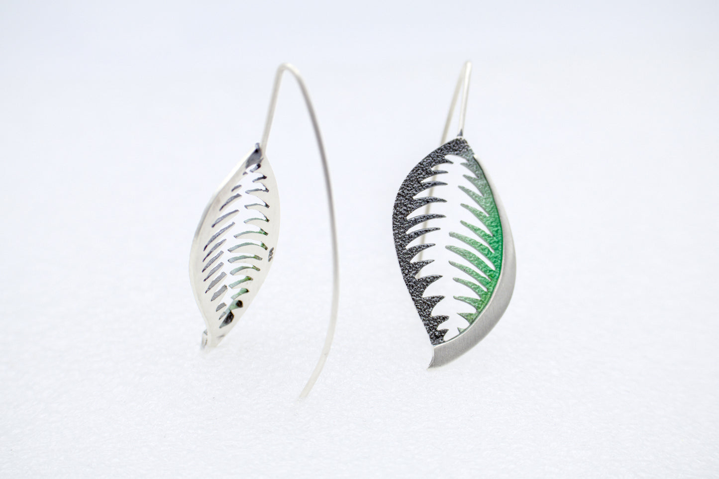 Jungle Vein 925 Earrings - YuuJewels