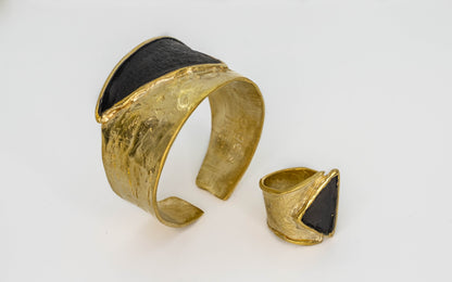 Golden Triangle Ring