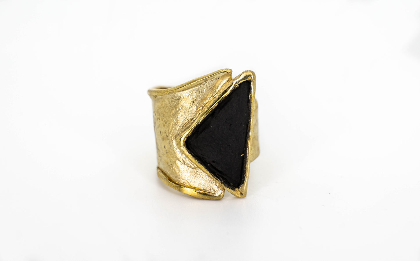 Golden Triangle Ring | 100% Adjustable - YuuJewels