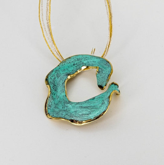 Artistic C Turquoise Necklace YuuJewels