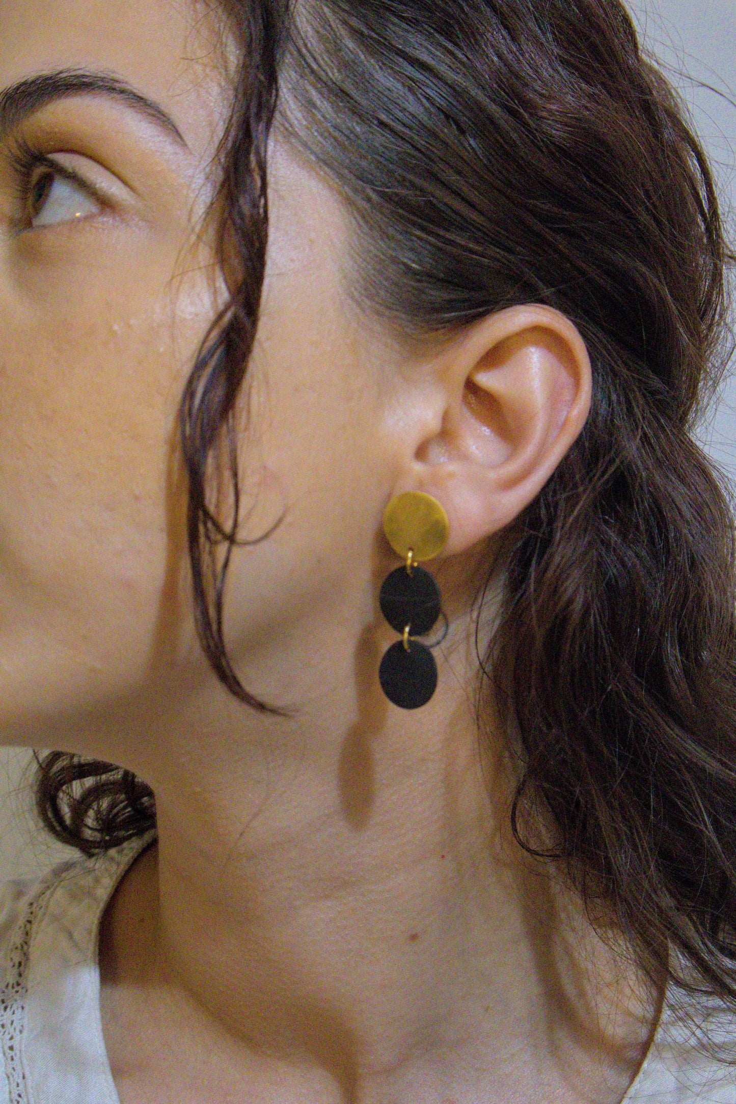 Triple Motion Earrings