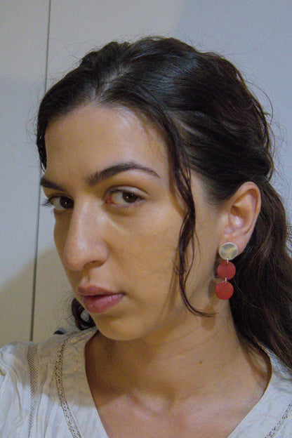 Triple Motion Earrings
