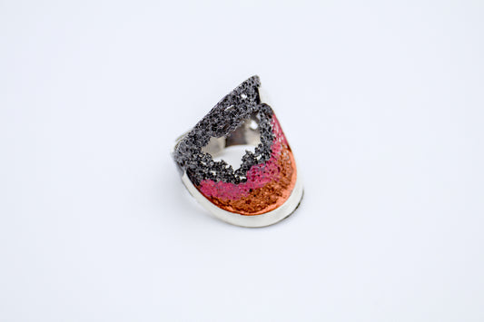 Ocean Ember 925 Ring - YuuJewels  