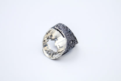 Ocean Ember 925 Ring - YuuJewels  