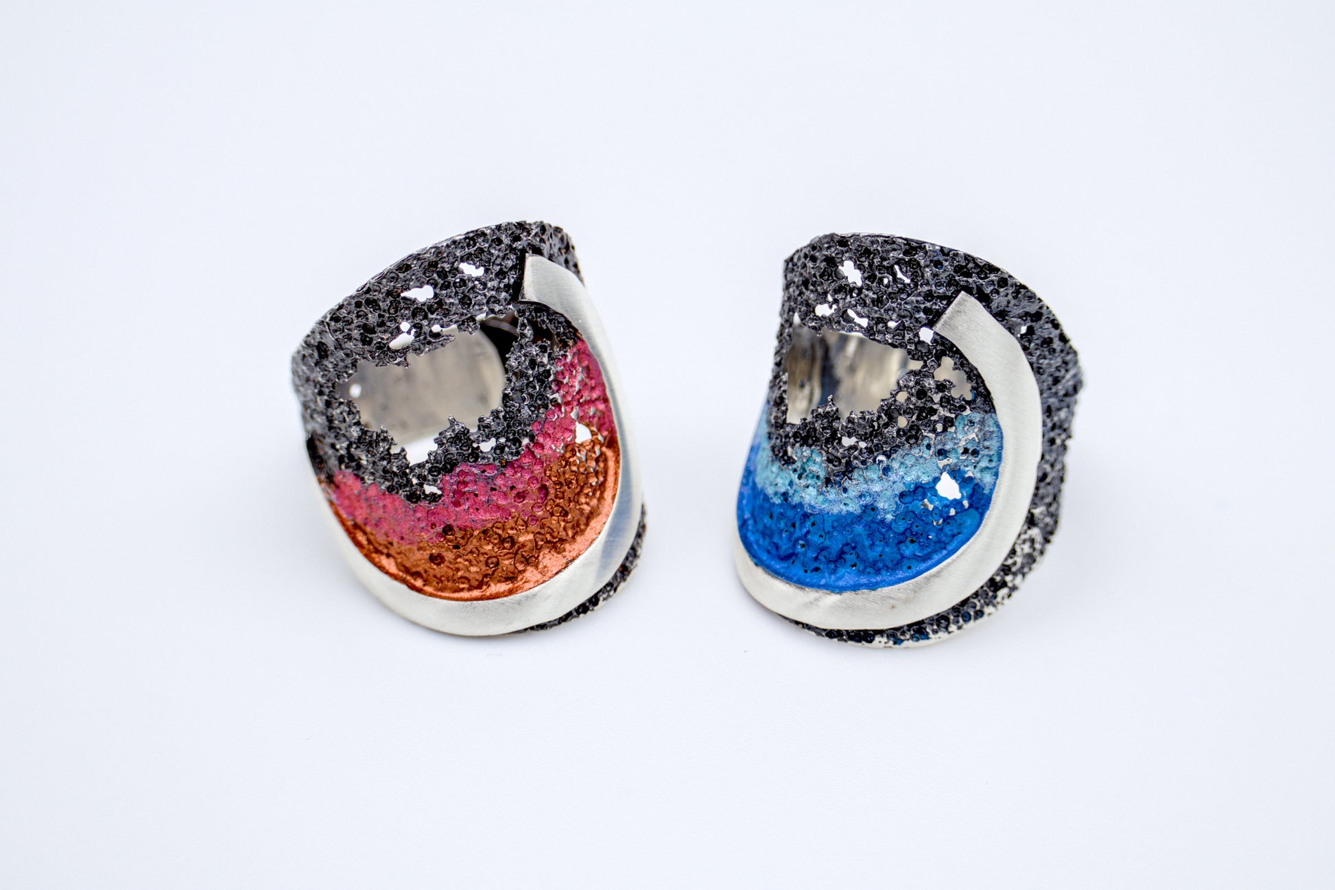 Ocean Ember 925 Ring - YuuJewels  