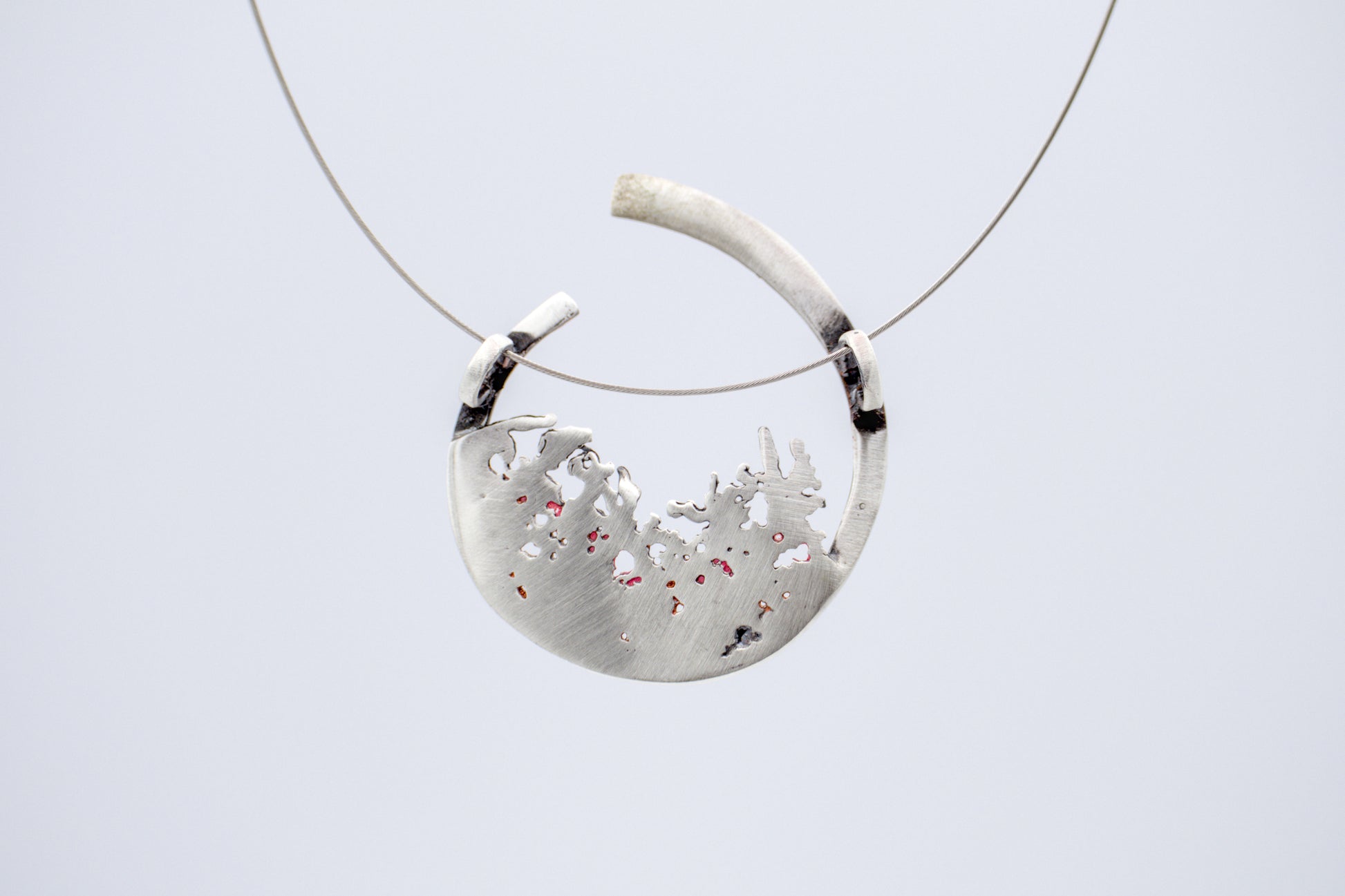 Ocean Ember 925 Pendant - YuuJewels  
