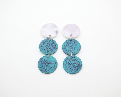 Triple Motion Earrings