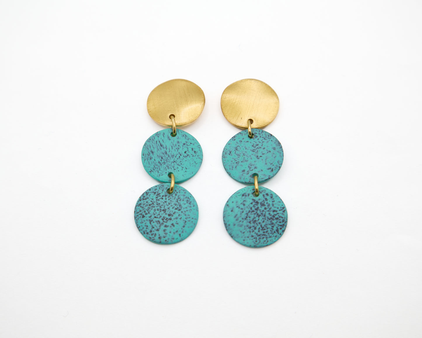 Triple Motion Earrings