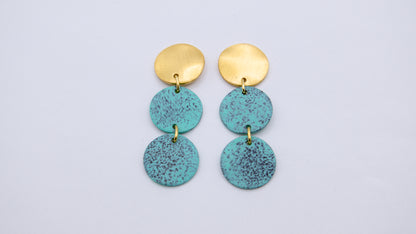 Triple Motion Earrings