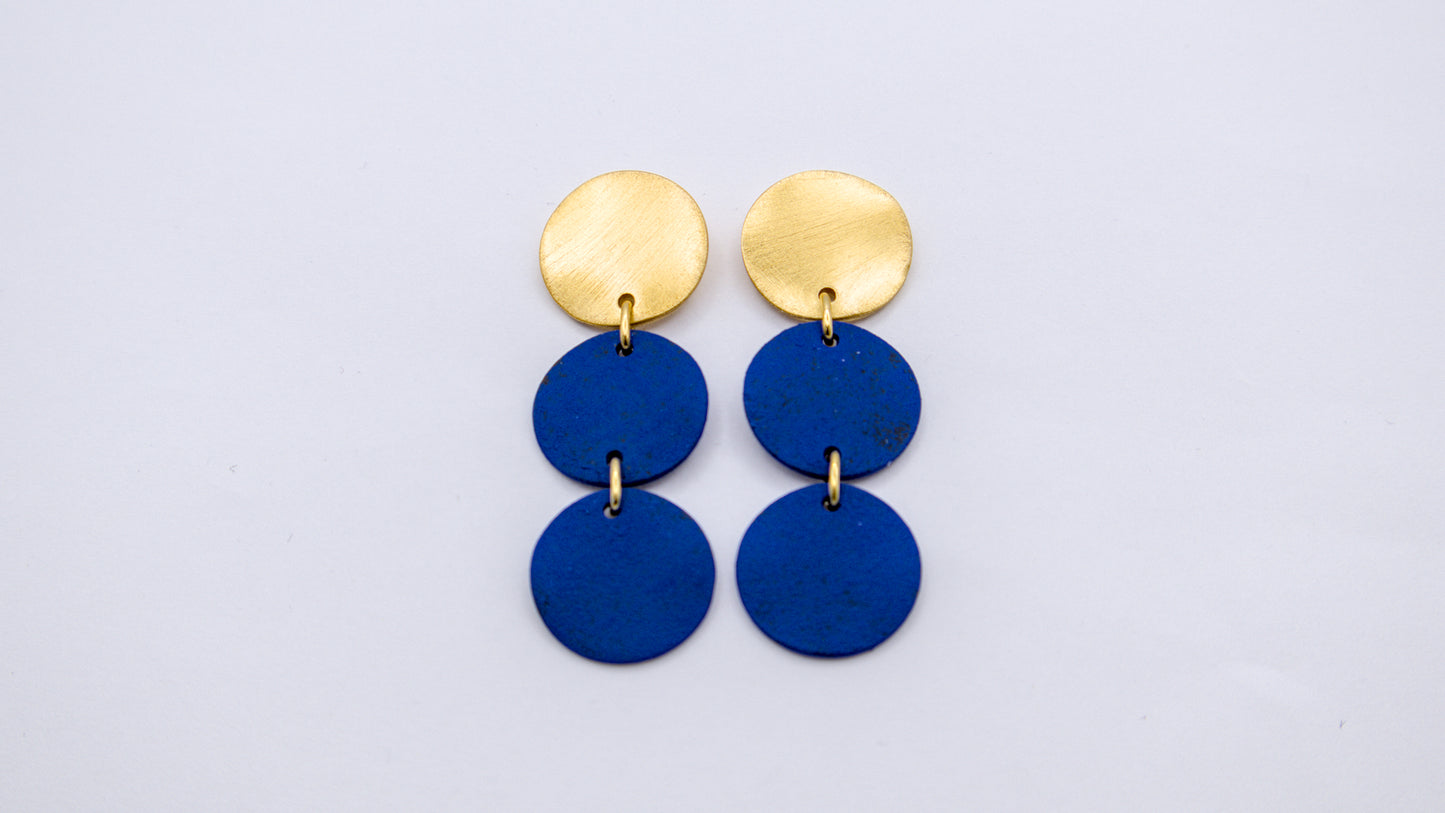 Triple Motion Earrings
