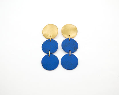 Triple Motion Earrings