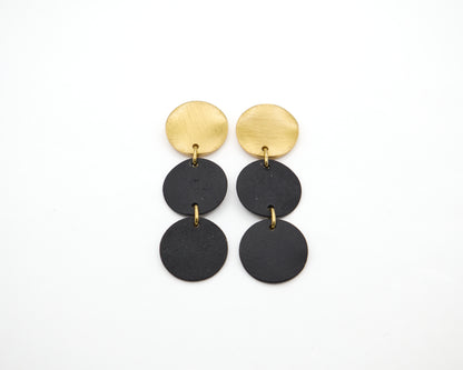Triple Motion Earrings