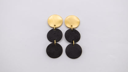Triple Motion Earrings