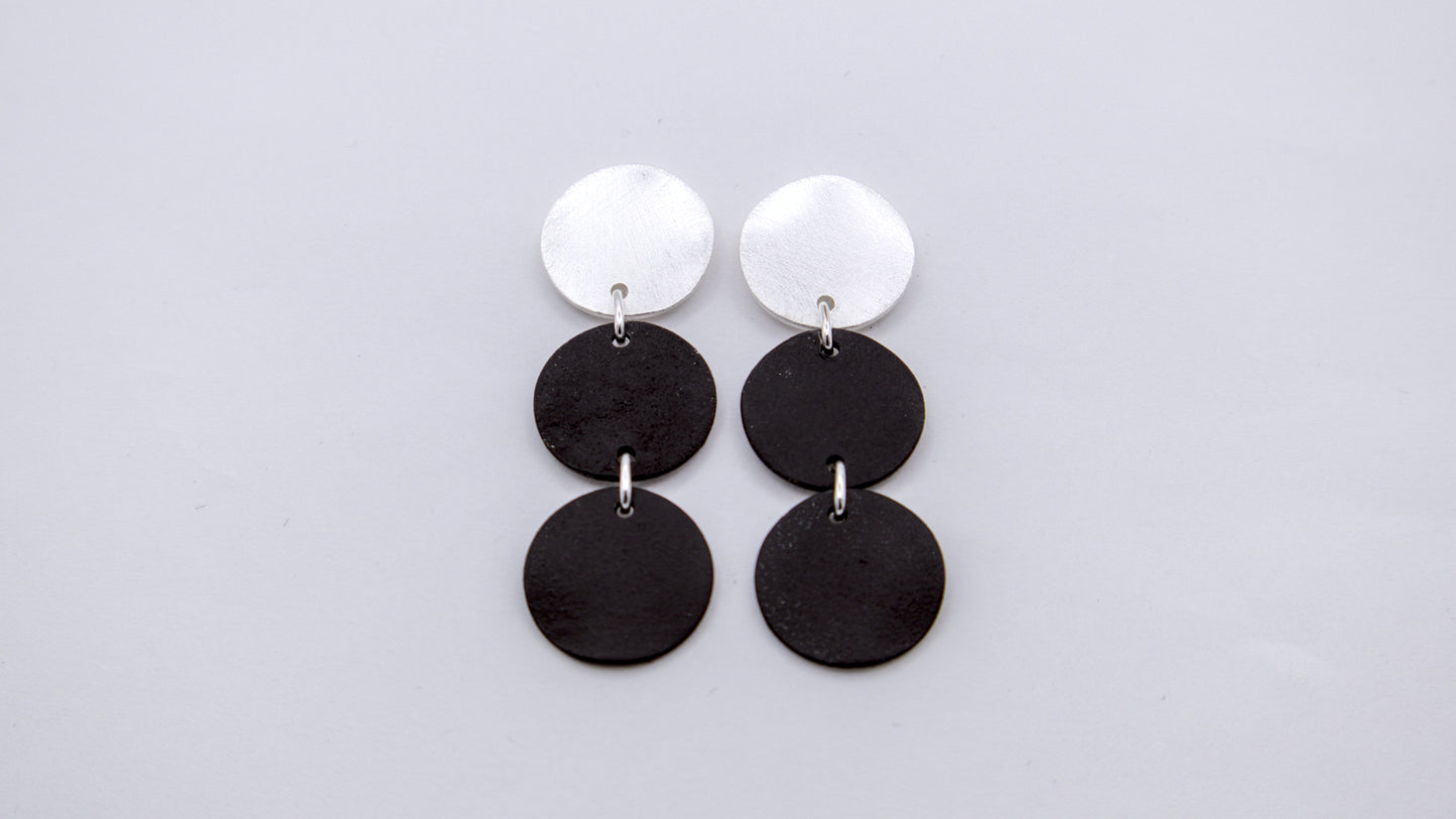 Triple Motion Earrings