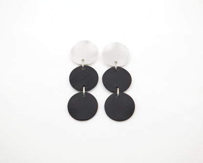 Triple Motion Earrings