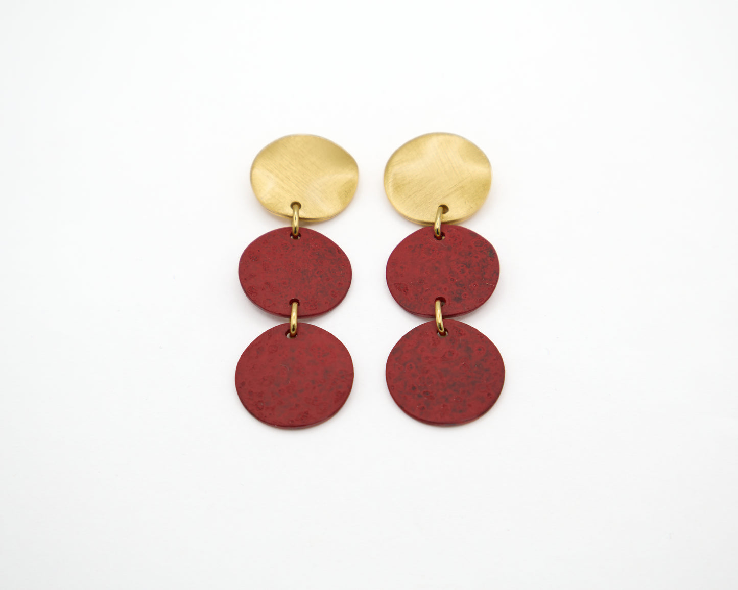 Triple Motion Earrings