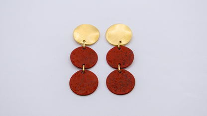 Triple Motion Earrings