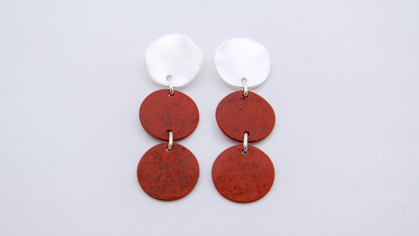 Triple Motion Earrings