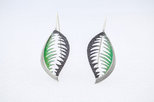 Jungle Vein 925 Earrings - YuuJewels  