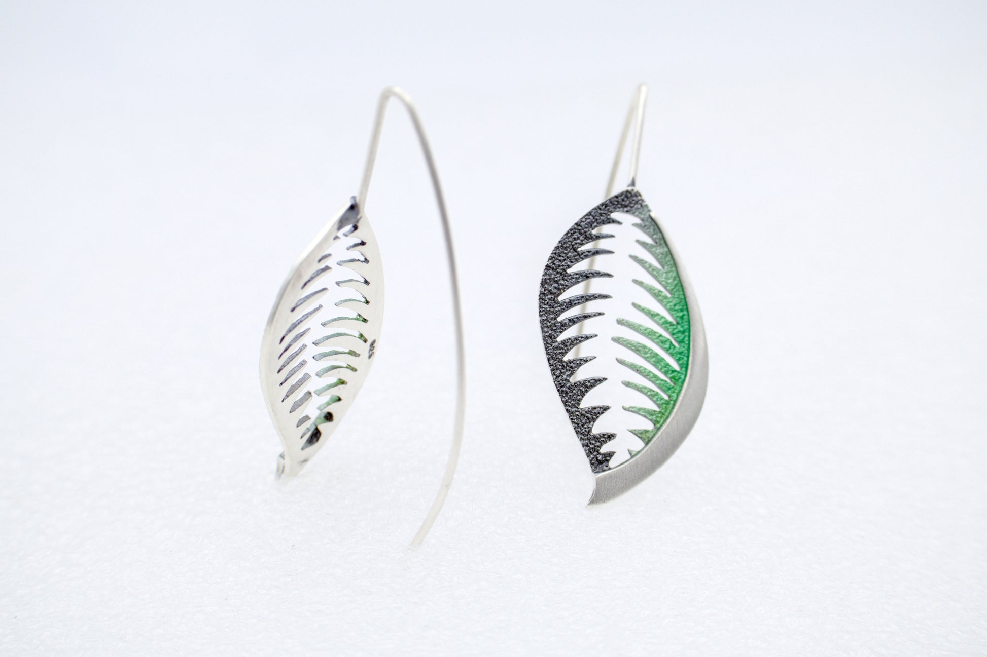 Jungle Vein 925 Earrings - YuuJewels  
