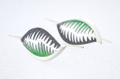 Jungle Vein 925 Earrings - YuuJewels  