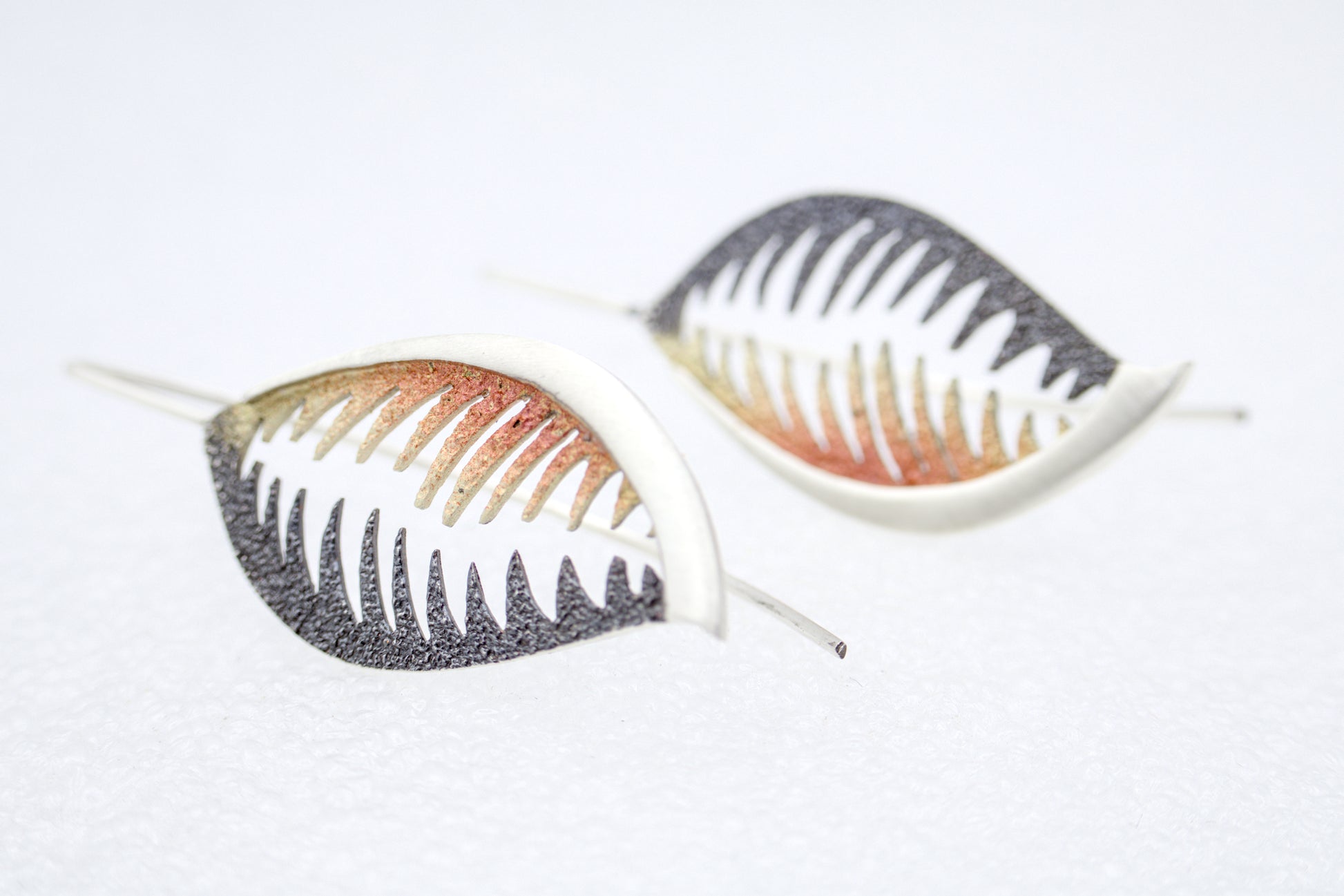 Jungle Vein 925 Earrings - YuuJewels  