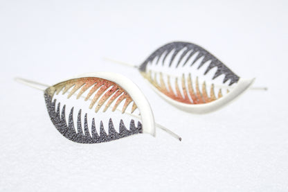 Jungle Vein 925 Earrings - YuuJewels  