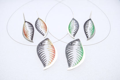 Jungle Vein 925 Earrings - YuuJewels  