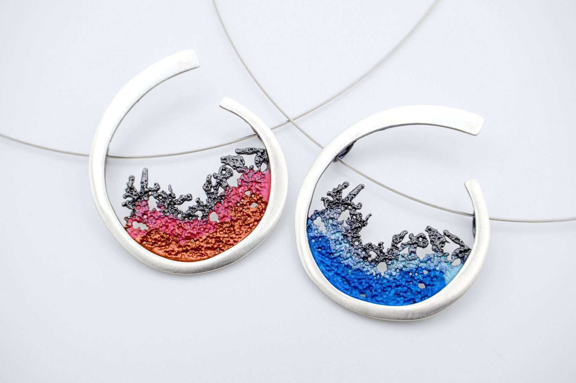 Ocean Ember 925 Pendant - YuuJewels