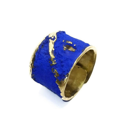 Ring with Irregular Design | 100% Adjustable | 5 Color Options - YuuJewels