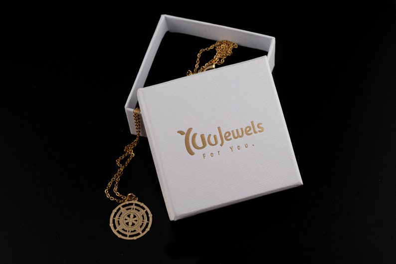 Compass Necklace 925 Silver | 2 Color Options - YuuJewels