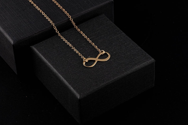 Infinity Timeless Unisex Necklace 925 Silver | 2 Color Options